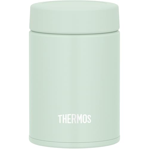 【小容量モデル】サーモス 真空断熱スープジャー 200ml ライトグリーン 全パーツ食洗機対応 保温保冷 シンプル構造のフタ JEG-200 LTG 1枚目 画像