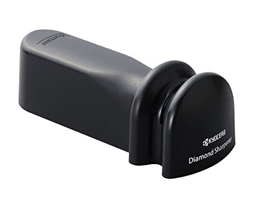 京セラ 研ぎ器 包丁研ぎ 手動 ダイヤモンドロールシャープナー ダイヤモンド砥石 ゆっくり引いて研ぎ直し バネ構造 セラミック･金属包丁両用 包丁研ぎ器 DS20S 1枚目 画像