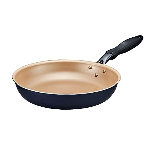 エバークック フライパン 28㎝ ガス火専用 軽量 【500日保証】 こげつきにくいフライパン PFOA PFOS フリー ネイビー ドウシシャ 1枚目 画像