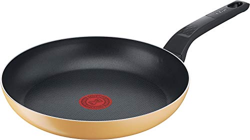 ティファール フライパン 25cm ガス火専用 PFOAなどの有害物質不使用 こびりつきにくさ長持ち 「マリーゴールドイエロー フライパン」 イエロー B56105 1枚目 画像