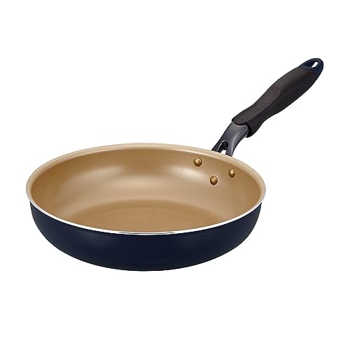 エバークック フライパン 26㎝ オール熱源対応(IH対応) 【500日保証】 こげつきにくいフライパン PFOA PFOS フリー ネイビー ドウシシャ 1枚目 画像