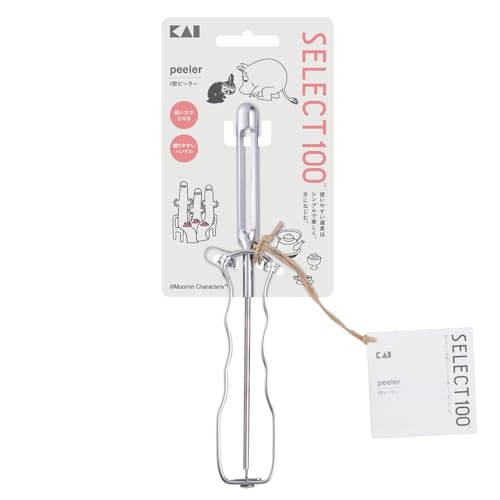 貝印 KAI SELECT100 ピーラー S100&ムーミンI型ピーラー 1枚目 画像