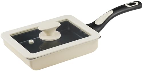 谷口金属 ちょい深 IH 玉子焼 & シリコンカバーセット 13×18cm ホワイト 1枚目 画像