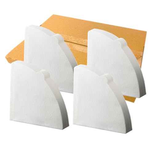 【Amazon.co.jp 限定】HARIO(ハリオ) V60 コーヒーフィルター 1~4杯用 160枚入り 40枚×4個セット Amazonオリジナルセット 日本製 FSC認証製品 ペーパー 02 W ホワイト VCF-02-40W-4S-AZ＋ 1枚目 画像