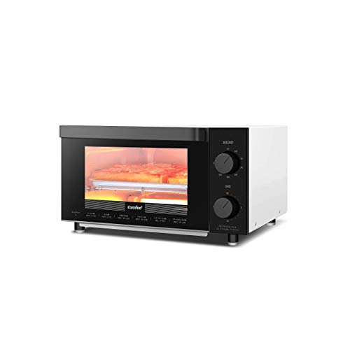 COMFEE' オーブントースター 4枚焼き 12L イマー設定 1200W 上下ヒーター トレー付き お手入れ簡単 省スペース設計 CF-AC121 1枚目 画像