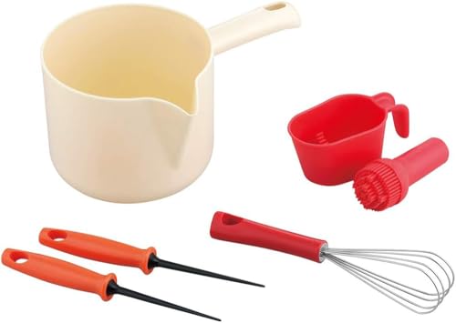 下村企販 たこ焼き 4種セット 【日本製・中国製】 たこ焼き便利グッズ 一式 たこ焼きピック 油引き 粉つぎ 泡立て 調理がスムーズに 本格的 パーティー 燕三条 41183 1枚目 画像