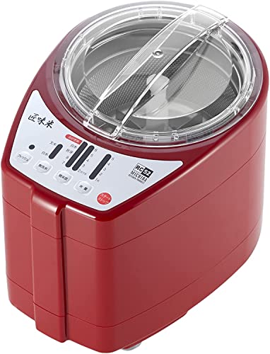 山本電気 家庭用精米機 MICHIBA KITCHEN PRODUCT 匠味米 レッド MB-RC52R 1枚目 画像