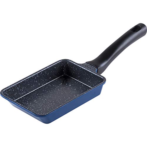 和平フレイズ お弁当 ミニ 小さい 玉子焼き 卵焼き 9×14cm ガス火専用 エッグパン フライパン PFOAフリー ふっ素樹脂加工 ひるもぐ RB-1294 1枚目 画像