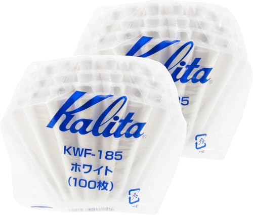 カリタ Kalita うまみを引き出す コーヒー ペーパー フィルター ウェーブフィルター 2~4人用 KWF-185 100枚 ホワイト #22212 おしゃれ キャンプ アウトドア 喫茶店 アンティーク 結婚 祝い プレゼント 誕生日 女性 男性 還暦 退職 記念日 ギフト 贈り物 還暦 敬老 1枚目 画像