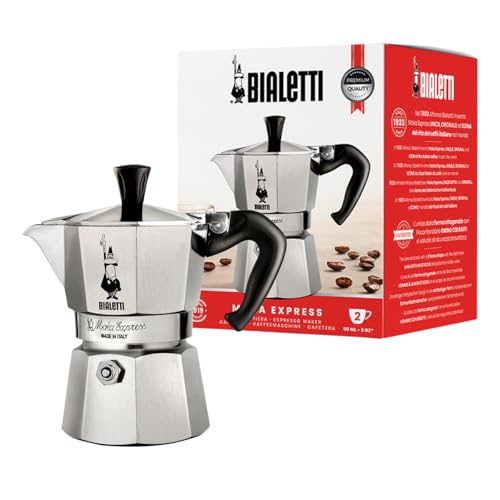 BIALETTI(ビアレッティ) Bialettiモカエキスプレス 2カップ用 直火式 ( コーヒーメーカー エスプレッソメーカー マキネッタ ) 1枚目 画像