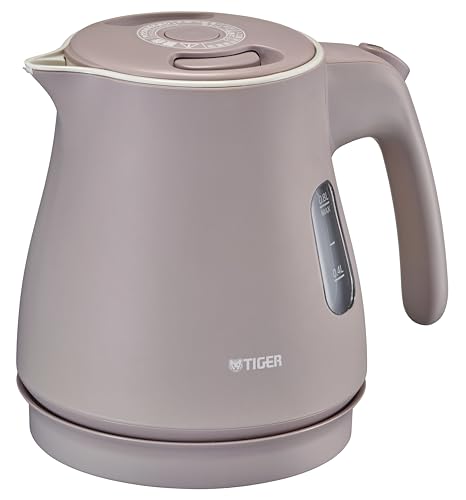 【WEB限定】タイガー魔法瓶 電気ケトル 驚速 軽量 蒸気セーブ 湯沸かし 0.8L 転倒お湯漏れ防止 カラ炊き防止 ベージュ PCM-N080 1枚目 画像
