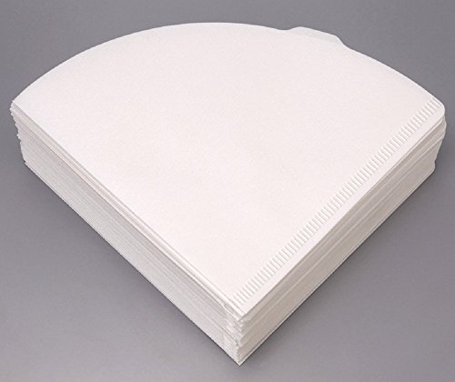 HARIO(ハリオ) V60ペーパーフィルター 白 1-2杯用 日本製 VCF-01-100W100枚入り 2個セット 中間 画像