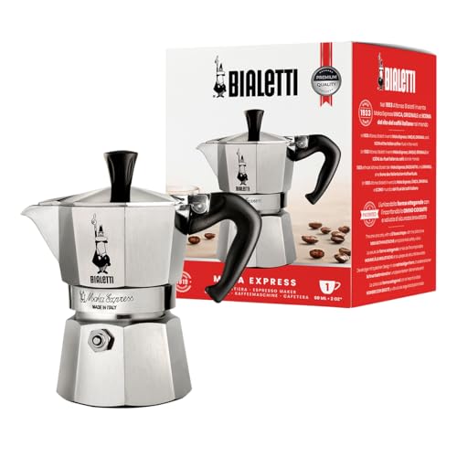 BIALETTI(ビアレッティ) Bialettiモカエキスプレス 1カップ用 直火式 ( コーヒーメーカー エスプレッソメーカー マキネッタ ) 1枚目 画像