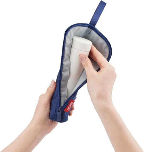 【小容量モデル】サーモス 水筒 真空断熱ポケットマグ 180ml スモークブラック JOJ-181 SMB 中間 画像