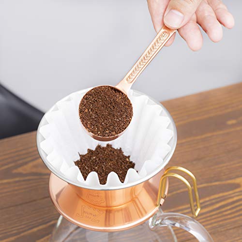 Kalita (カリタ) コーヒーフィルター ウェーブシリーズ ホワイト 2~4人用 50枚入り×2個セット KWF-185#22210 中間 画像
