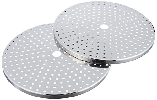 パール金属(PEARL METAL) ワコートレーディング だんらん ステンレス製 ガラス 蓋 付3段 蒸し器 30cm(目皿付) H-4693 中間 画像