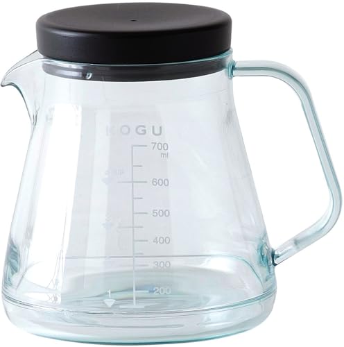 KOGU 珈琲考具 割れないコーヒーサーバー 700ml 【日本製】 食洗器対応 電子レンジ対応 軽量 目盛付き 1~4杯用 トライタン ドリップ 器具 おしゃれ アウトドア 燕三条 41289 プレゼント 誕生日 記念日 ギフト 贈り物 下村企販 クリスマス 1枚目 画像