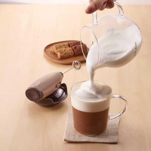 HARIO(ハリオ) クリーマー・ゼット 泡だて器 ミルクフォーマー ブラウン プレゼント ギフト 贈り物 CZ-1BR 中間 画像