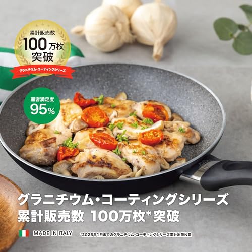 Ballarini バッラリーニ 「 パヴィア フライパン 20cm イタリア製 」 ガス火専用 グラニチウム 5層コーティング 【日本正規販売品】 75001-776 最後 画像