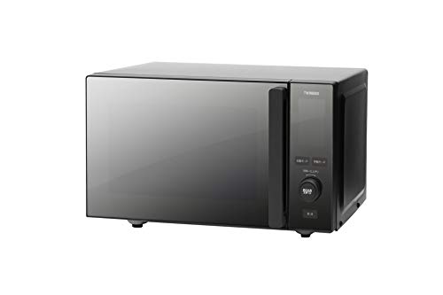 TWINBIRD(ツインバード) 電子レンジ 20L フラットテーブル 単機能 自動あたため機能 一人暮らし 赤外線センサー ヘルツフリー 静音 おしゃれ 700W お手入れ簡単 ブラック DR-E273B 1枚目 画像