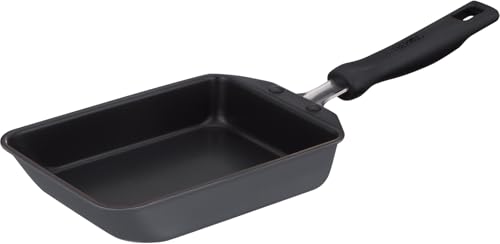 【Amazon.co.jp限定品】サーモス デュラブルシリーズ 玉子焼きフライパン 13cm グレー ガス火・IH対応 焦げつきにくい 耐久性コーティング PFOA PFOS不使用 KFM-013E GY 1枚目 画像