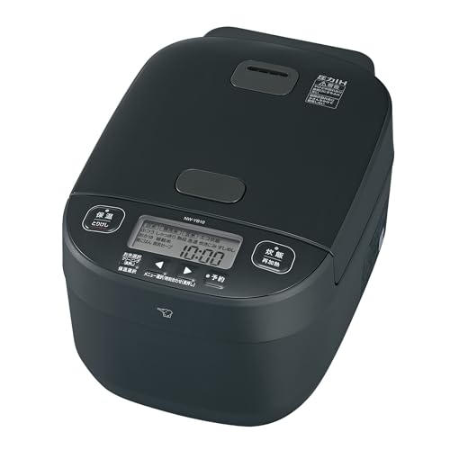 象印マホービン 炊飯器 5.5合 極め炊き 豪熱大火力 圧力IHタイプ 日本製 お手入れ点数2点 スレートブラック NW-YB10AM-BZ 1枚目 画像