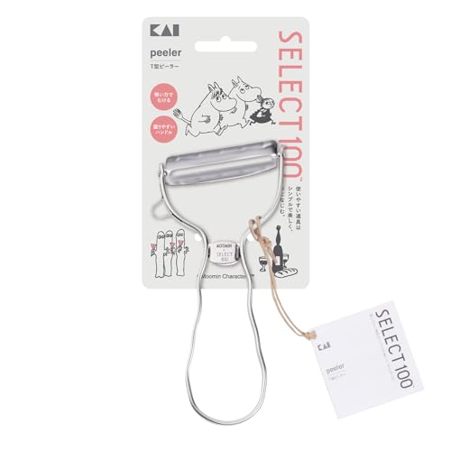 貝印 KAI SELECT100 ピーラー S100&ムーミンT型ピーラー 1枚目 画像