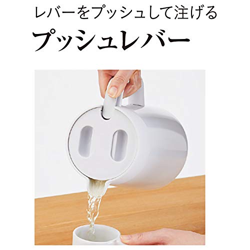 タイガー 保温 保冷 卓上ポット 大容量 1.2L ホワイト PWO-A120W 中間 画像