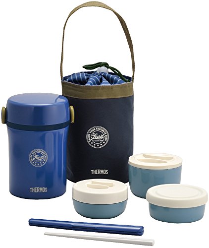 サーモス サーモス ステンレスランチジャー 約0.6合 ネイビー JBC-801 NVY 1枚目 画像