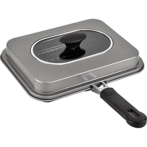 和平フレイズ ロースター 蓋付 煙が出ない ふっくら焼ける IH・ガス対応 ふっ素樹脂加工 焼きづつみ RD-0093 1枚目 画像