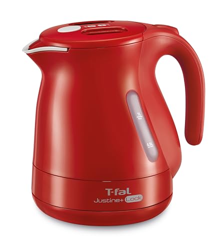【オンライン限定】ティファール 電気ケトル 1.0L ジャスティン・プラス ロック レッド KO4415JP 1250Wのハイパワー たっぷり大容量 倒れてもお湯がこぼれない お手入れカンタン 1枚目 画像