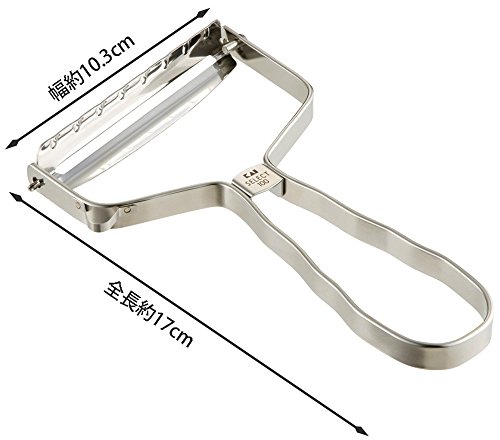 貝印 KAI ステンレス ワイド ピーラー T型 kai SELECT 100 日本製 DH3107 最後 画像