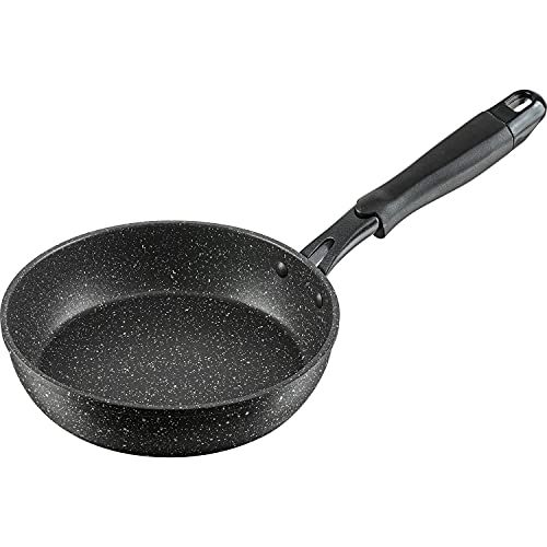 和平フレイズ お弁当 小さい ミニ フライパン 18cm IH対応 ガス 目玉焼 オムレツ くっつきにくい PFOAフリー ふっ素樹脂加工 ダブルマーブルα RB-2110 1枚目 画像