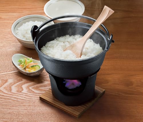 イシガキ いろり鍋 コンロセット 鉄鋳物 16cm ケース販売 8個セット 中間 画像