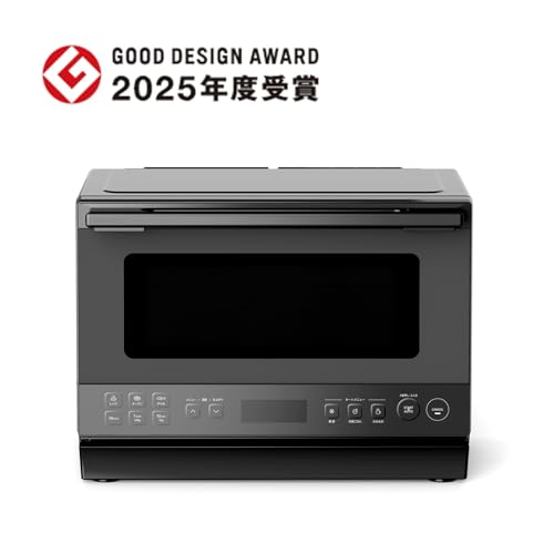 【Amazon.co.jp限定】TOSHIBA(東芝) スチームオーブンレンジ 石窯オーブン 23L 縦開き コンパクト 一人暮らし/家族 簡単操作 液晶パネル ER-60ZB(K) ブラックの詳細・まとめ 画像