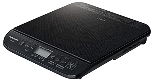 パナソニック IHクッキングヒーター IHコンロ 1400W 日本製 卓上 7段階火力調整 静音設計 ブラック KZ-PH34-Kの外観・全体像 画像