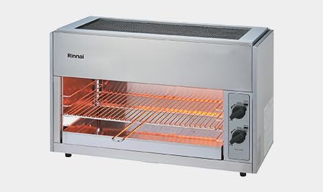 【プロパン】RGP-62SV(A) リンナイ ガス赤外線グリラー ペットミニシリーズの外観・全体像 画像