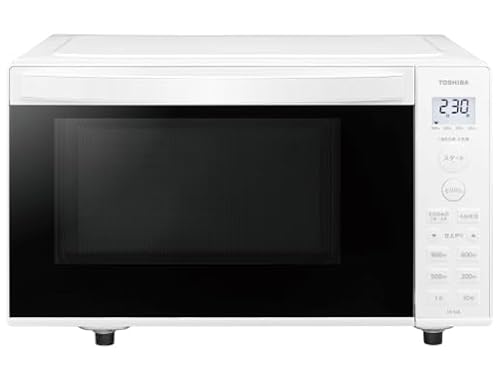 ER-S6B-W ホワイト 単機能レンジ 17Lの外観・全体像 画像