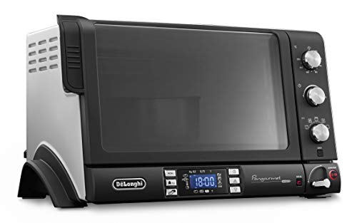 DeLonghi(デロンギ) De'Longhiベーカリー&コンベクションオーブン パングルメ EOB2071J-5W 焼きムラなし ピザ ケーキ かたまり肉調理 ヨーロッパ風丸型パン 調理機能6種類 大容量 パワフル加熱 充実の付属品 [ホワイト×グレー] ファミリー登録で3年保証の外観・全体像 画像