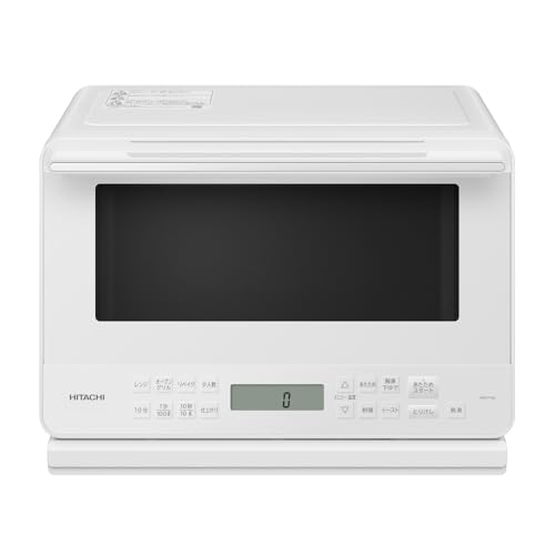 日立 オーブンレンジ 27L MRO-F6D W ホワイト 250℃1段式オーブンの外観・全体像 画像