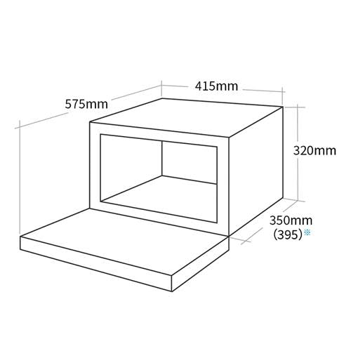 シャープ（SHARP） RE-TD184-B ブラック系 プレミアム単機能レンジの特徴・詳細 画像