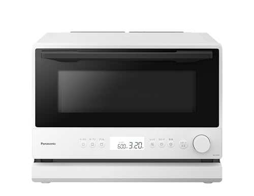 パナソニック オーブンレンジ 23L コンパクトモデル フラットテーブル スピードあたため 蒸気センサー ホワイト NE-FS3D-Wの詳細・まとめ 画像