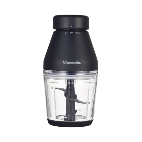 [ ビタントニオ 公式 ] フードプロセッサー (VCR-30-K)【 12シーンで役立つ！毎日の調理に 】フードプロセッサ フード・プロセッサー プロセッサー 氷対応 (ブラック)の外観・全体像 画像