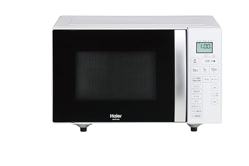 ハイアール(Haier) オーブンレンジ 16L フラットテーブル 電子レンジ トースト グリル 一人暮らし 湿度センサー 横開き ホワイト JM-FV16A(W)の外観・全体像 画像
