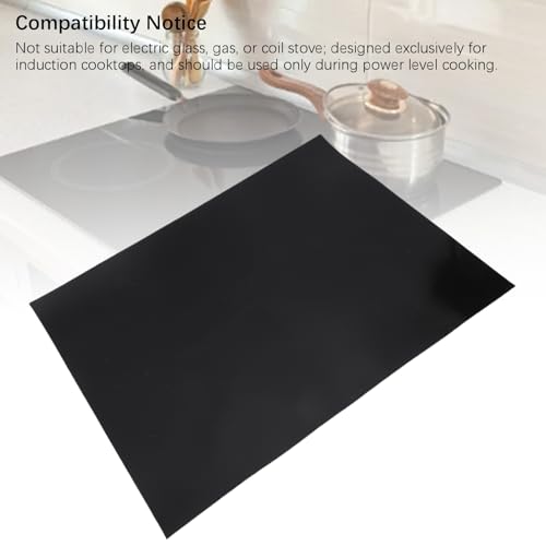Dilwe IHクッキングヒーターカバー シリコン製 耐熱480度 滑り止め キッチン用 調理中のお鍋のズレ防止 傷防止 サイズ51x63cm 重さ292gの特徴・詳細 画像