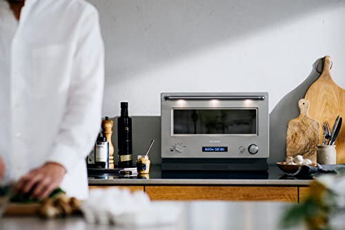 【バルミューダ公式キッチンクロス付き】バルミューダ ザ・レンジ オーブンレンジ ステンレス BALMUDA The Range K09A-SUの特徴・詳細 画像