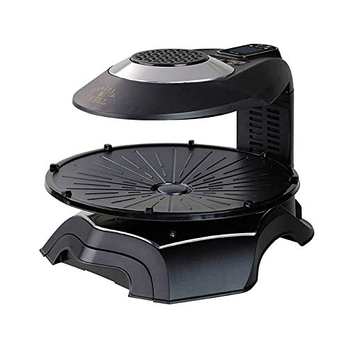 エムケー精工 無煙ロースター「ヘルシーグリル」 HG-100K ブラックの外観・全体像 画像