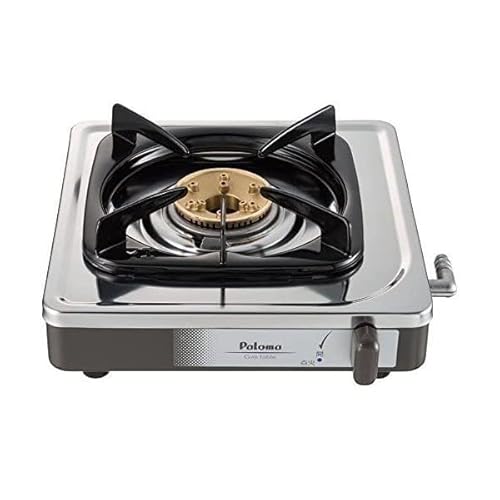 パロマ ガステーブルコンロ（一口ステンレスタイプ）PA‐E18S 13A 都市ガス用の外観・全体像 画像