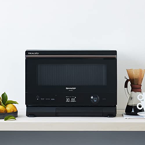 シャープ ウォーターオーブンヘルシオ AX-UA30-B ブラック 幅470×奥行390×高さ340 mmの特徴・詳細 画像