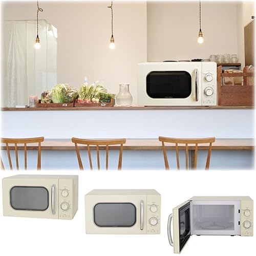 ユアサプライムス レトロ電子レンジ 17L 単機能 PRE-702B 東日本 50Hz専用 ターンテーブル 横開き おしゃれの特徴・詳細 画像